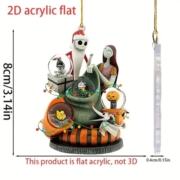 Nightmare Before Christmas Ornament - Picture 3 of 3